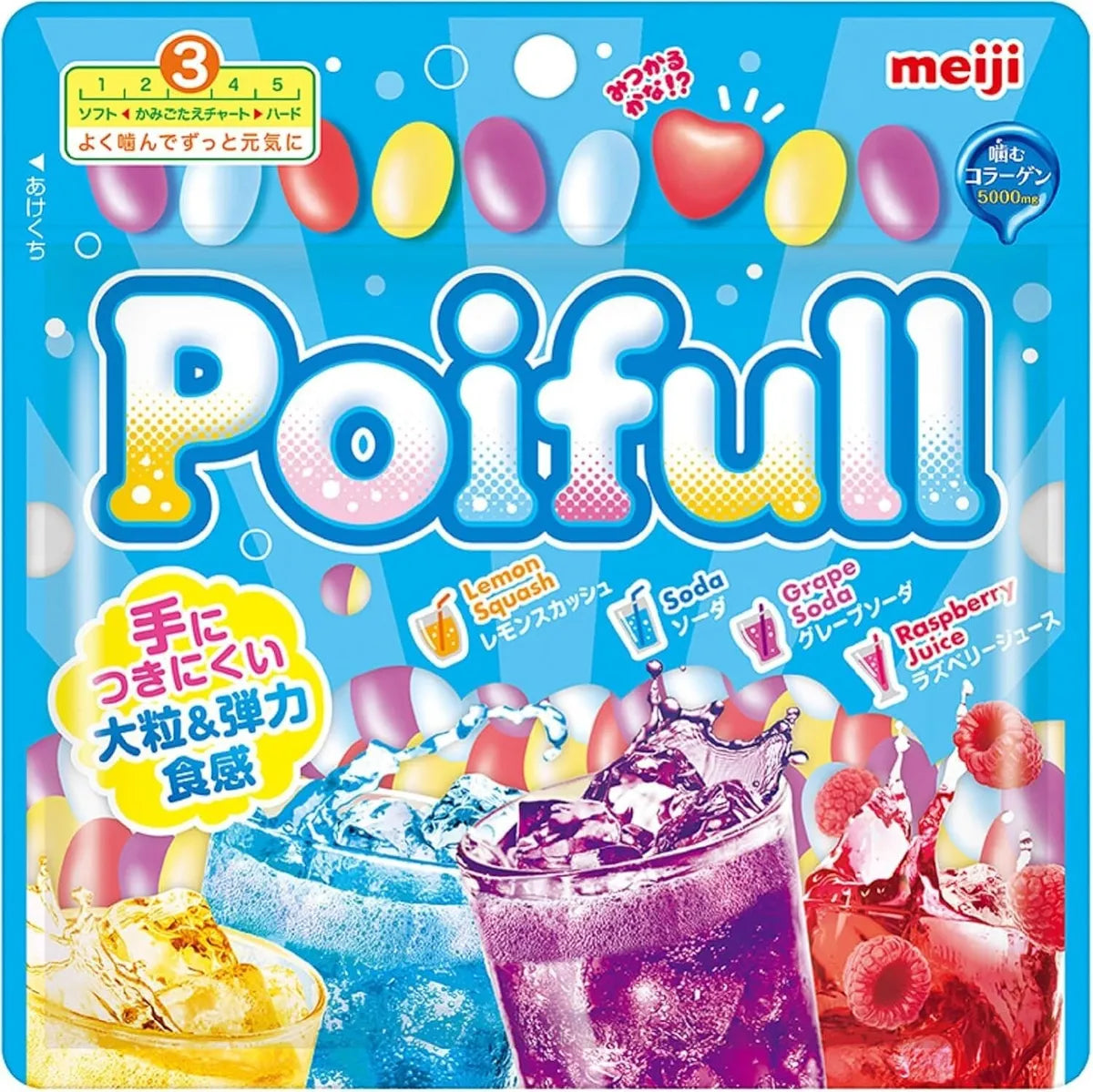 Meiji Poifull Mixed Sodas