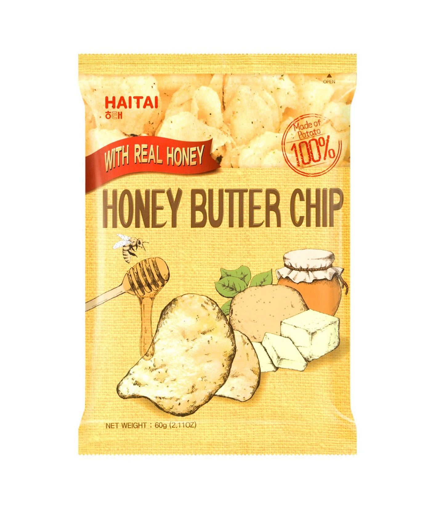 Haitai Honey Butter Chips