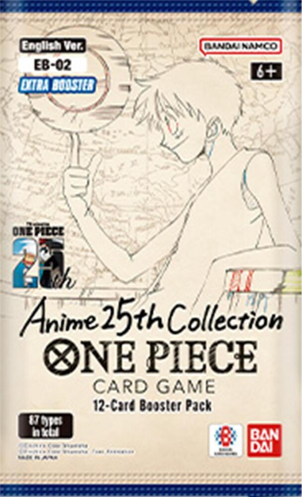ONE PIECE CARD GAME - Anime 25th Collection - Extra Booster Pack (EB-02)