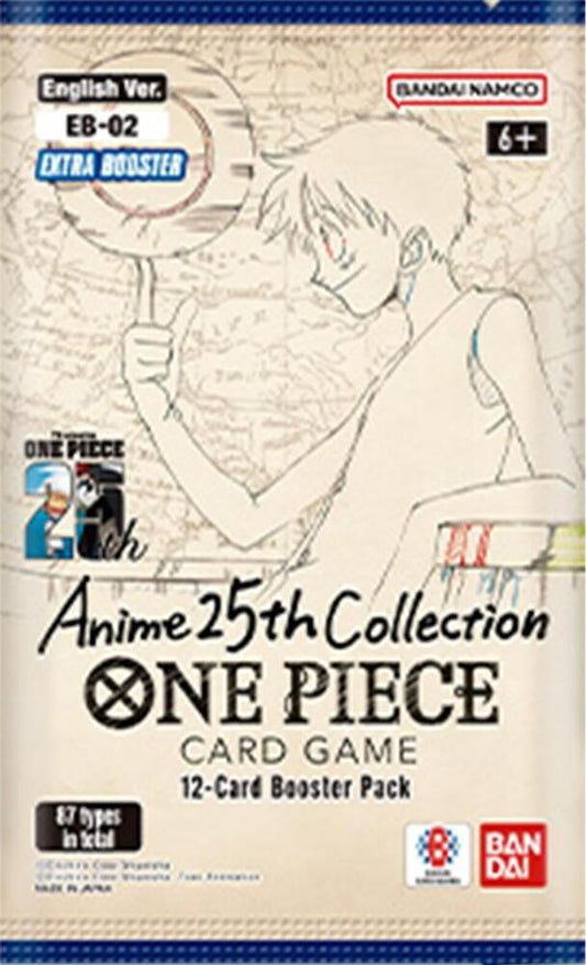 ONE PIECE CARD GAME - Anime 25th Collection - Extra Booster Pack (EB-02)