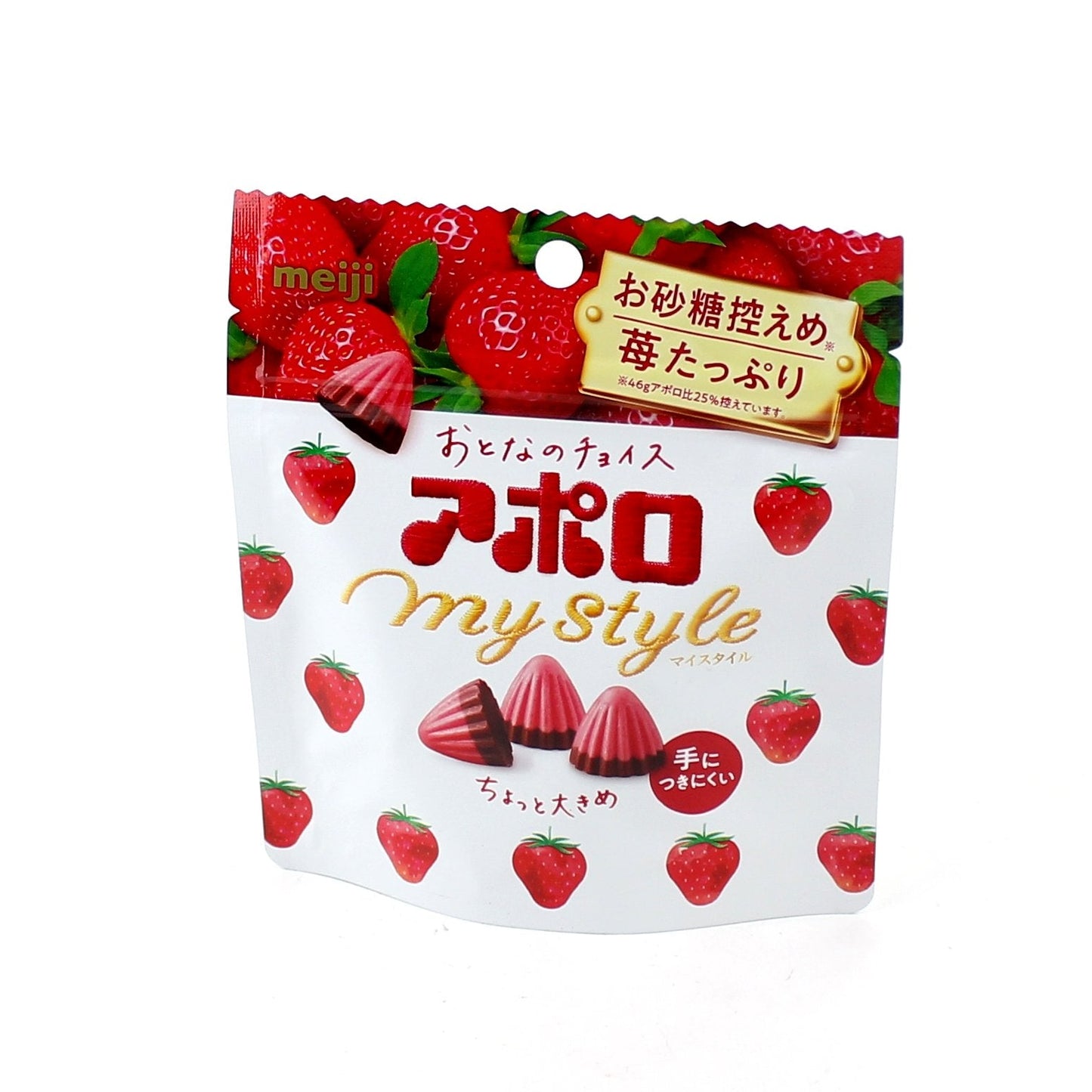 Meiji Apollo My style Strawberry Chocolate