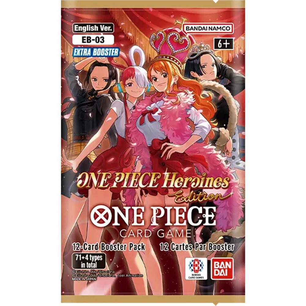 ONE PIECE CARD GAME - HEROINES EDITION - Extra Booster Pack (EB-03)