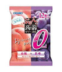 ORIHIRO Peach & Grape Flavoured Jelly