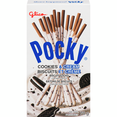 Glico Pocky Cookies & Cream Biscuit Sticks