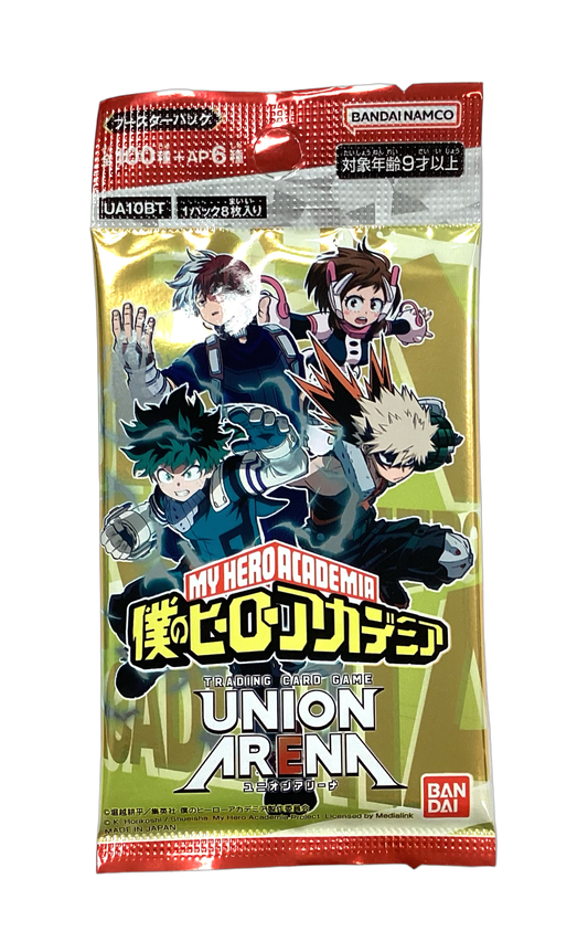 Union Arena TCG My Hero Academia Booster Pack