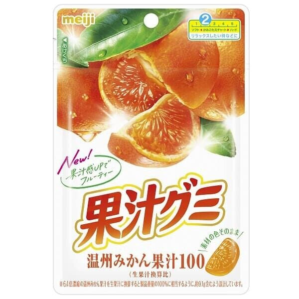 Meiji Kaju Orange Gummy