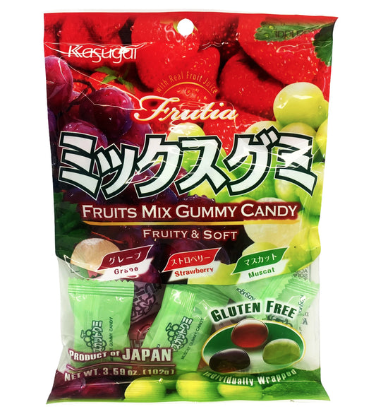 Kasugai Fruit Mix Gummy Candy