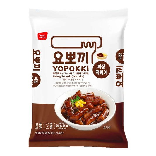Young Poong Yopokki Jjajang Flavour Topokki (Rice Cake)