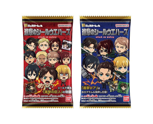 Attack on Titan The Final Season Chocolate Wafer with Sticker