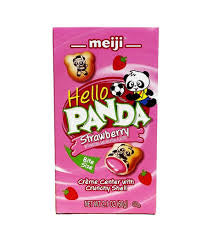 Meiji Hello Panda Strawberry