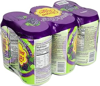 Chupa Chups Sprakling Grape (6 Pack)