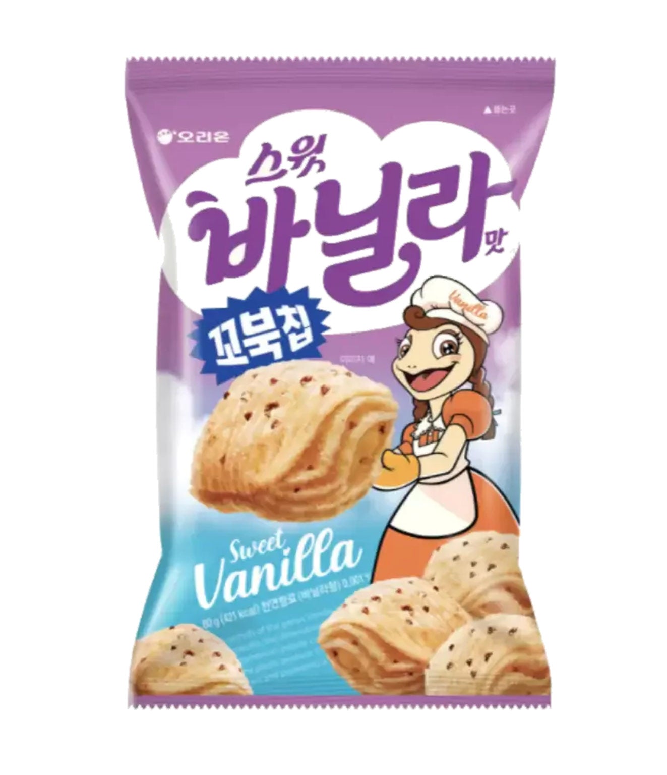 Orion Turtle Chips Sweet Vanilla