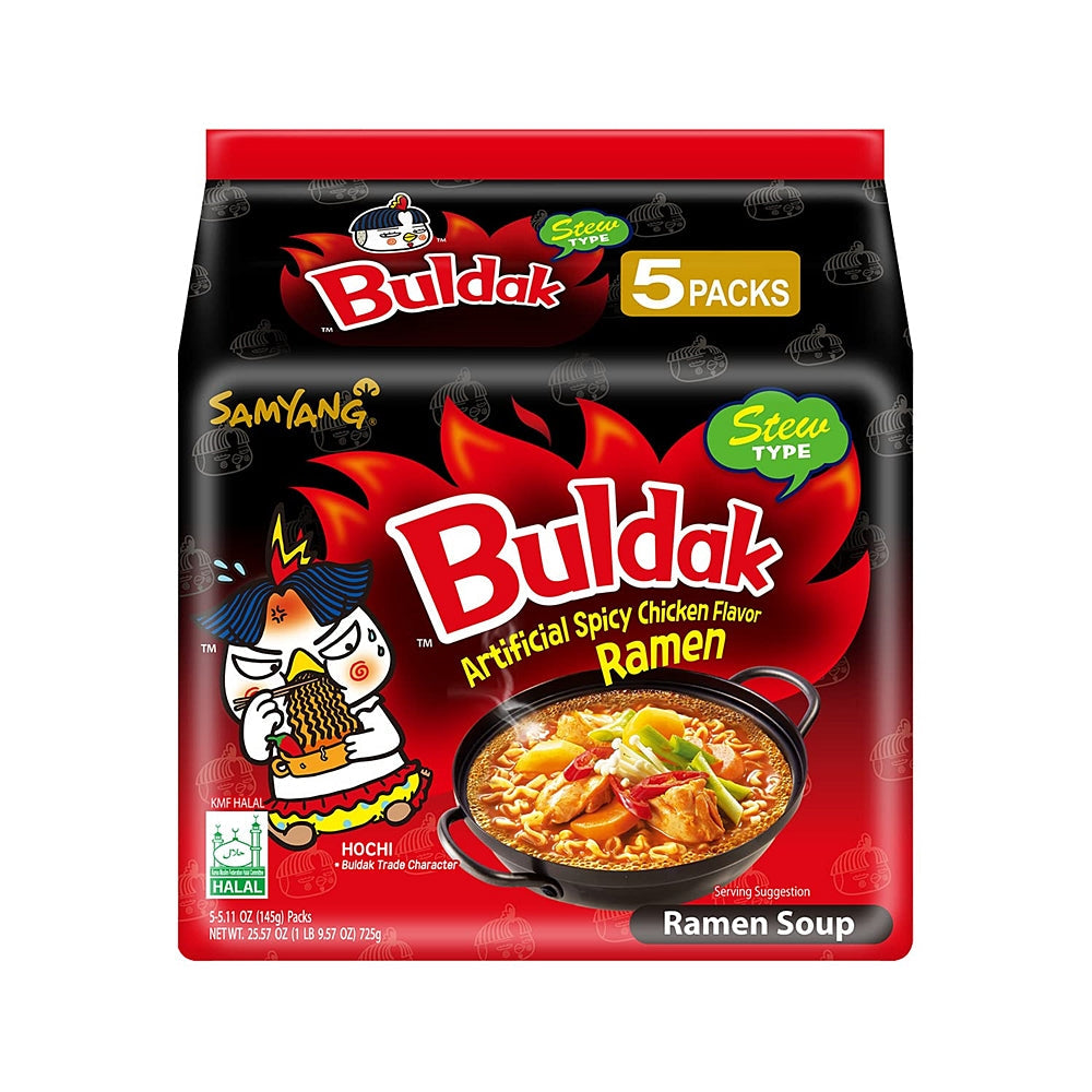 SAMYANG Buldak Hot Chicken Flavour Ramen Stew Type (5 Packs) – Momoko Land