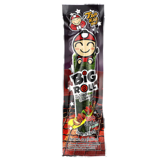 Tao Kae Noi Big Roll Grilled Seaweed Roll BBQ Sauce Flavour