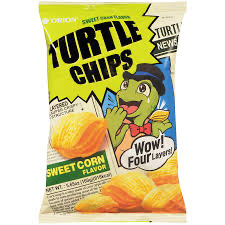 Orion Turtle Chips Sweet Corn Flavour