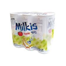 LOTTE Milkis Apple Pack (6 Cans)