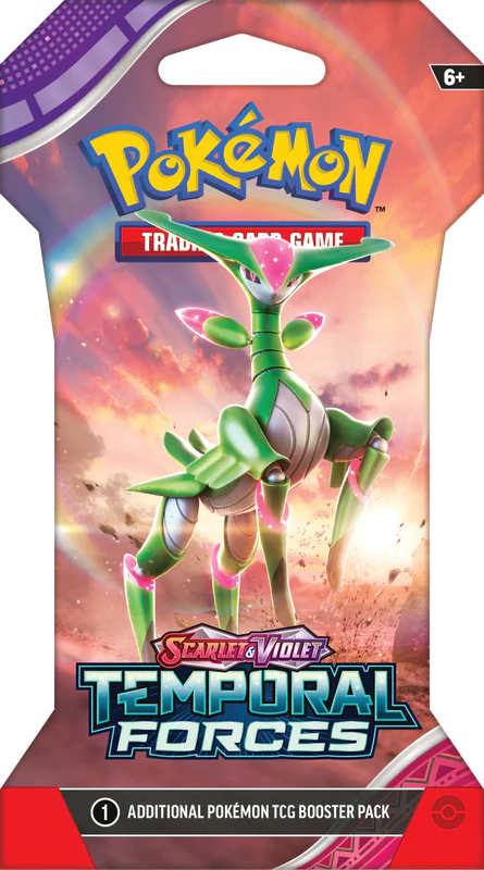 Pokémon TCG Temporal Forces Sleeve Pack