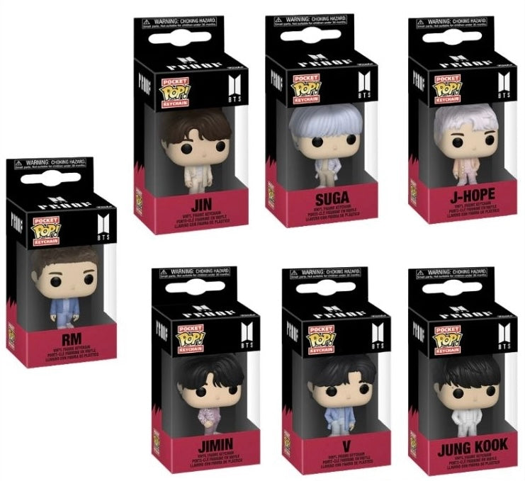BTS Funk Pop Keychain