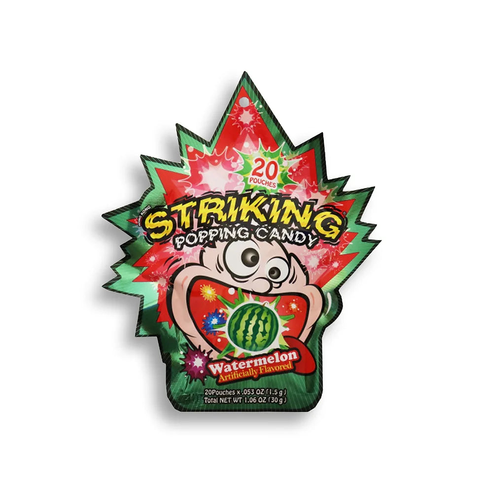 Watermelon Striking Popping Candy