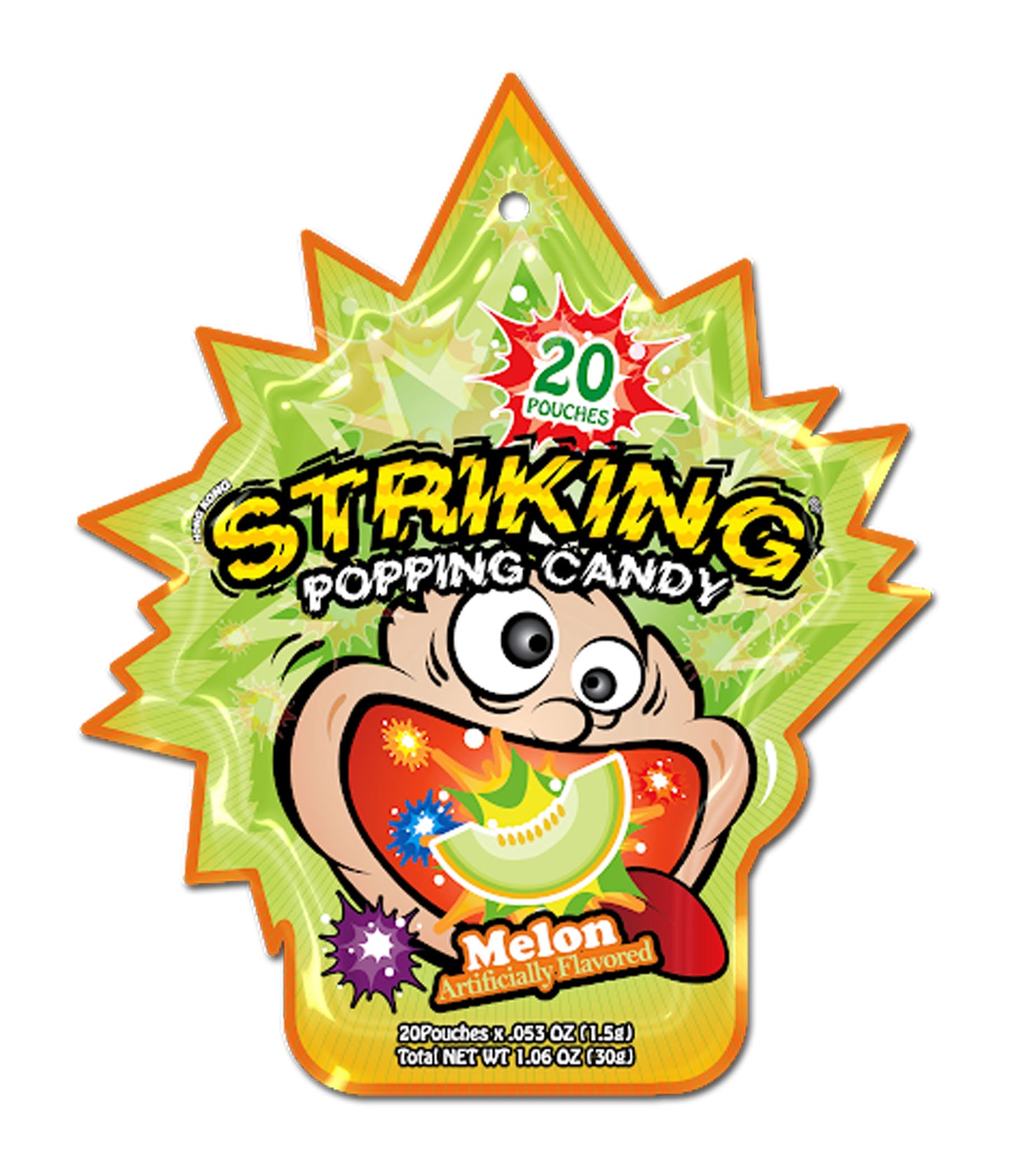 Melon Striking Popping Candy