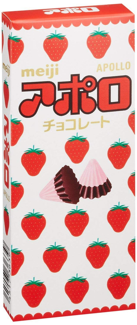 MEIJI Apollo Strawberry Chocolate