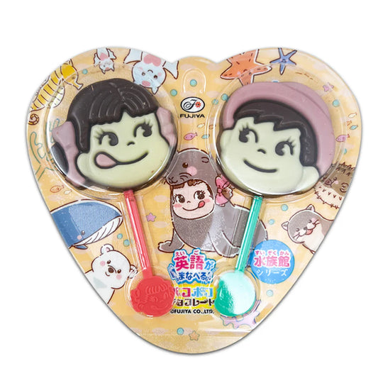 FUJIYA Peko Poko Chocolate Pops