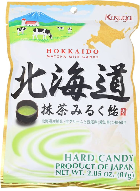 KASUGAI Hokkaido Matcha Milk Hard Candy