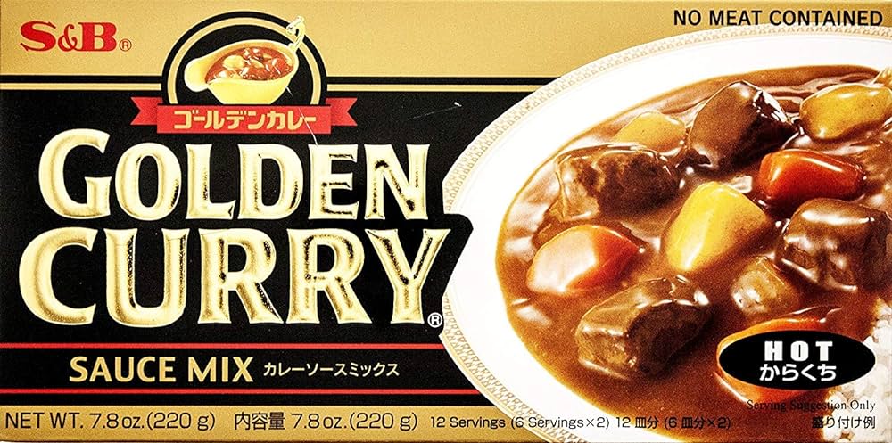 S&B Golden Curry Hot Flavour