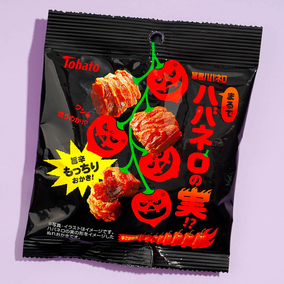 TOHATO Habanero Soft Rice Crackers