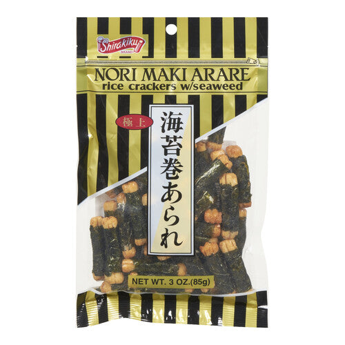 SHIRAKIKU Rice Cracker With Seaweed