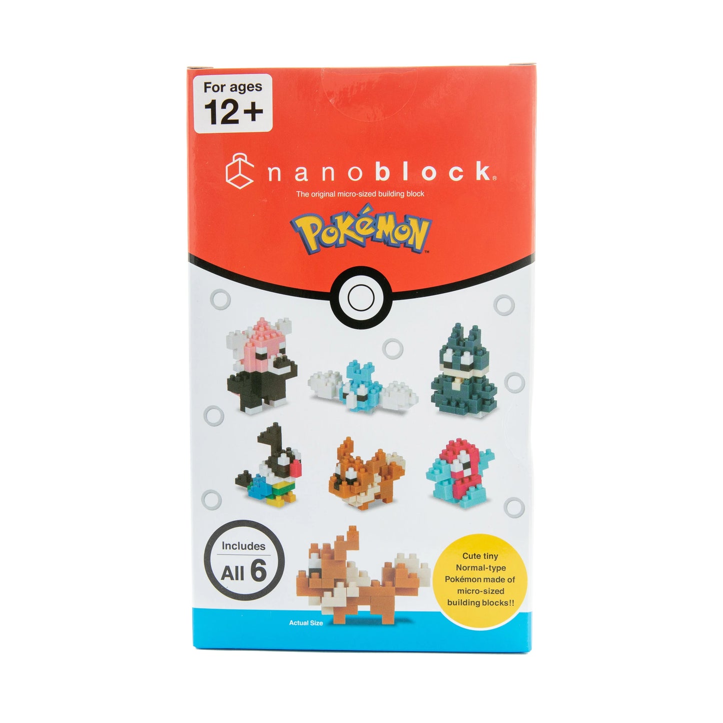 Nano Block Normal Type Pokémon Set