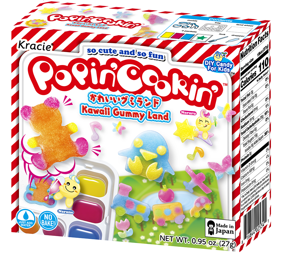 KRACIE Popin’ Cookin’ Gummy Land