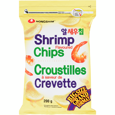 NONGSHIM Shrimp Flavoured Chips (200g)