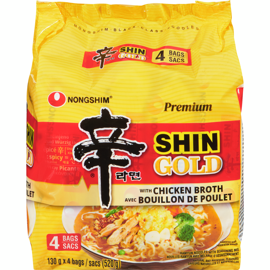 NONGSHIM Shin Gold (4 Packs)