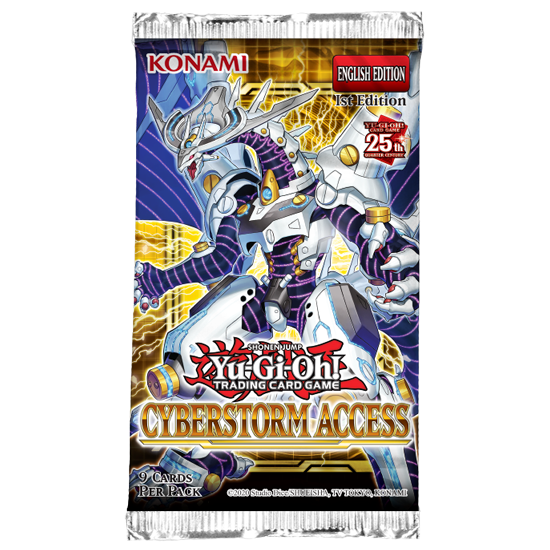Yugioh TCG Cyberstorm Access Booster Pack