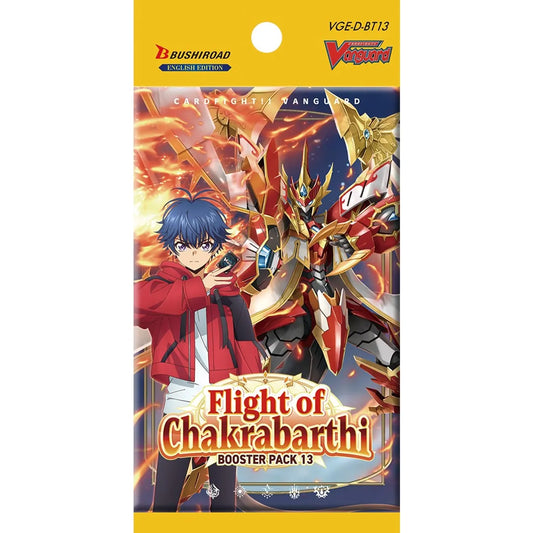 Card Fight!! Vanguard TCG Flight Of Chakrabarthi Booster Pack