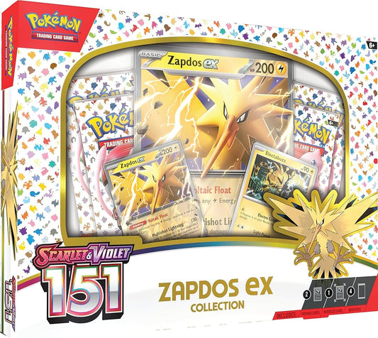 Pokémon TCG 151 Zapdos Ex Collection