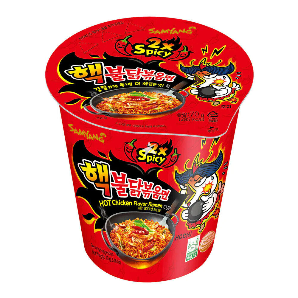 Samyang Buldak 2x Spicy Chicken Flavour Ramen (80g)