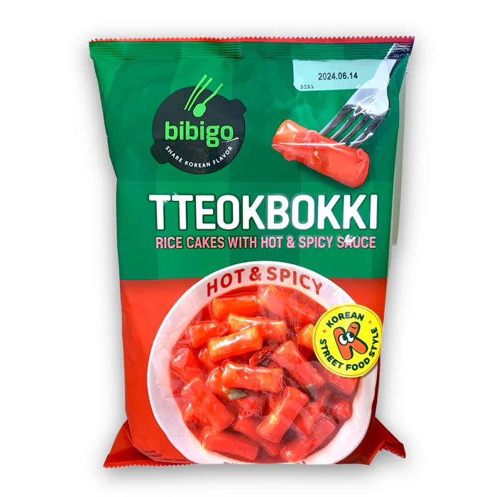 Bibigo Hot & Spicy Tteokbokki (360g)
