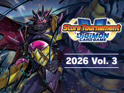 (18/10) DIGIMON Card Game Store Tournament 2026 Vol.3-4 Every Sunday At 3PM