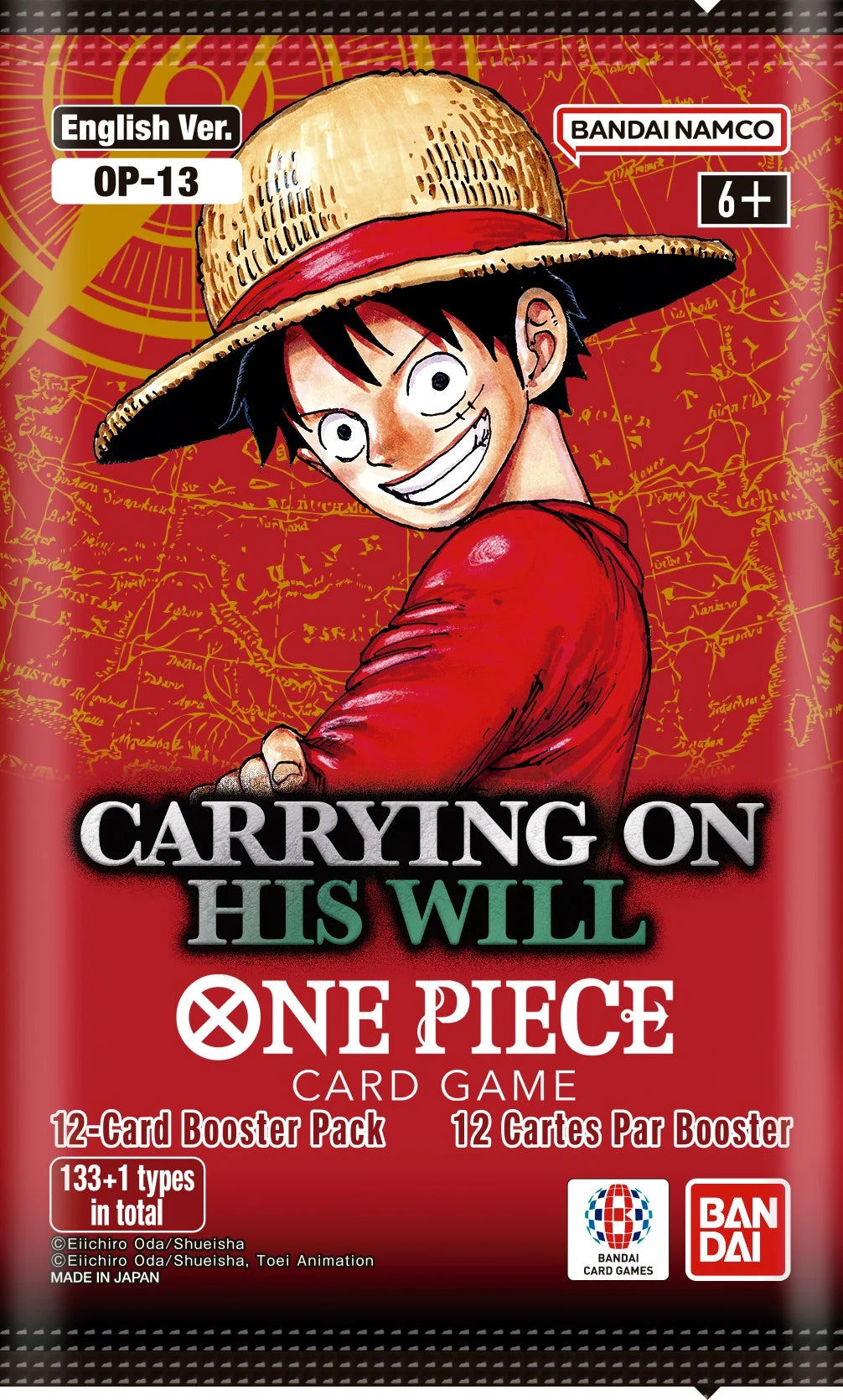 ONE PIECE CARD GAME - CARRYING ON HIS WILL - Booster Pack (OP-13)