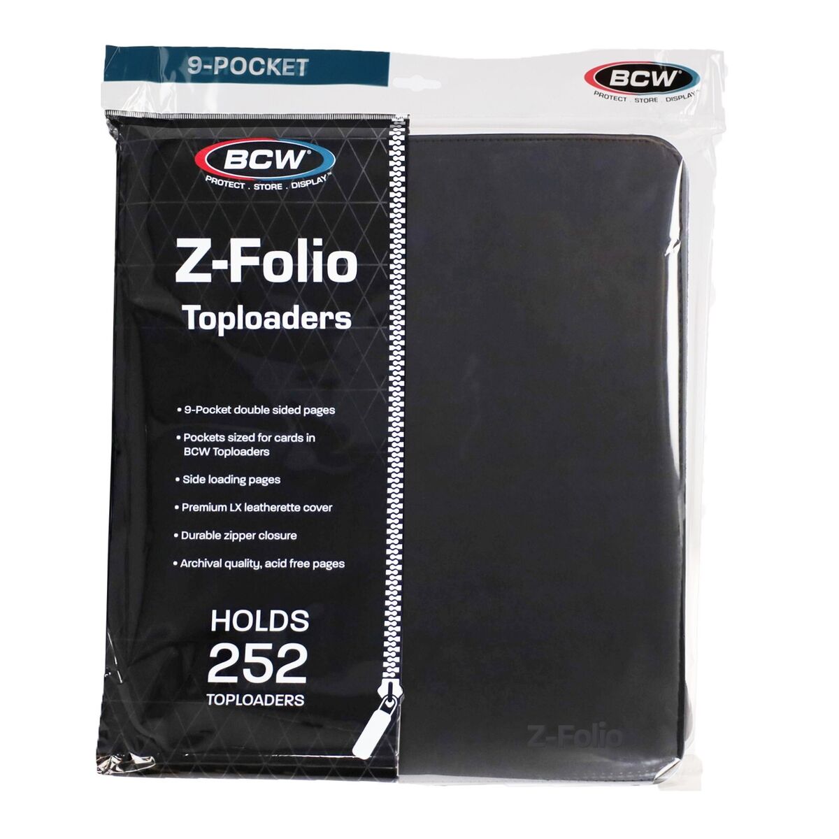 BCW Z-Folio Toploader Binder