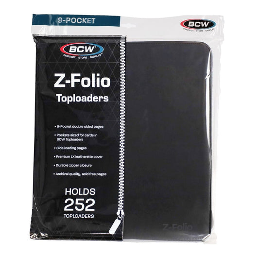 BCW Z-Folio Toploader Binder